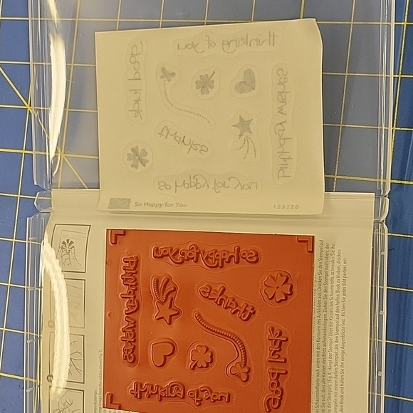 Stampin Up -  New Stamp Set So Happy for You - Picture 2 of 3